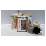 Fashion patterns and three rolls knit-cro-sheen
