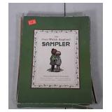 Joan Walsh Sampler with several near mint prints
