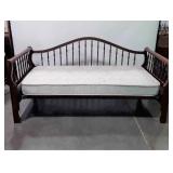 Day bed, mattress does have small stain on it and
