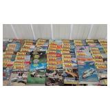 Model airplane magazines,  large collection