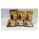 Six new rain ponchos