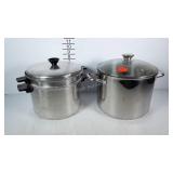 Stockpot and steamer pot