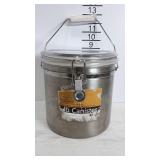 5 pound Stainless Steel container