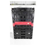 10 poly Coca-Cola crates.  All have Coca-Cola