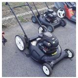 Poulan push mower, 5 horsepower, does run,