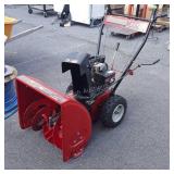 Yard machines snow blower, 22" clearing path, not