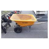 True temper poly wheel barrow