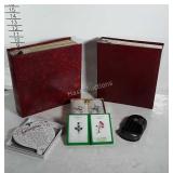 Home goods: vintage unused albums, new in box