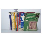 Sheet music, songs associated with Bing Crosby,