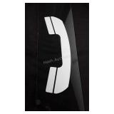 Telephone booth glass panel, tempered glass