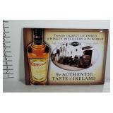 Kilbeggan Whiskey Advertising Metal Sign