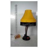 A CHRISTMAS STORY Leg Lamp - 18 inches tall.