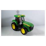 Toys, John Deere poly battery operated tractor by
