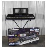 Yamaha Keyboard, includes Tripod, model PSR-190,
