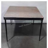 Folding card table, seller code LW