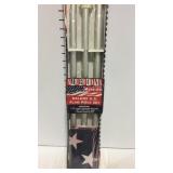 Deluxe US flag pole set