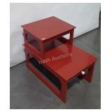 End Table, painted step back