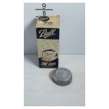 Zinc caps for Mason jars