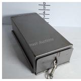Lock box with mounting screws