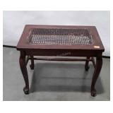 Cane Vanity Seat