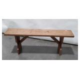 Oak Bench 46x18" high