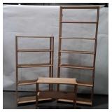 Pine Shelves, lightweight utility types, 28" wide