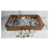 Stainless Flatware in wrappers and eight