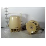 Radio Shack Outdoor Speakers with mounts. Ready