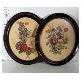 Picture set in coordinating  frames.