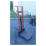 Wesco platform hydraulic lift