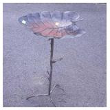 Leaf shaped bird bath, seller code LW
