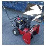 Craftsman snow blower, 22" clearing path, not