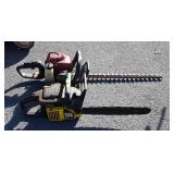 Mac chainsaw, will need work, hedge trimmers,