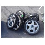 Lawn cart tires