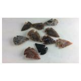 10 arrow heads