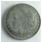 1881 Morgan Dollar