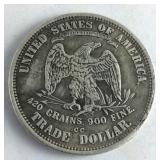 Trade dollar coin