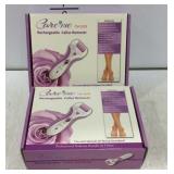 Two care me rechargeable callus removers