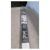 Vinyl Vertical Blind, Vista Color white, 78wx84"