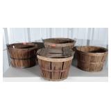 Four Garden Vegetable Baskets