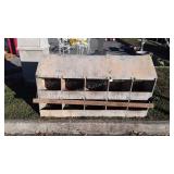 Nesting box, five feet long