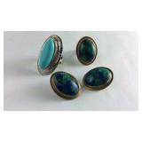 Jewelry-  matching earrings with ring size 7.5