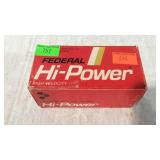 Case OF 10 federal hi power 22 long rifle ammo