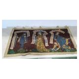 Tapestry wall hanging. Measures 27"x49".