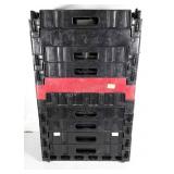 10 poly Coca-Cola crates.  All have Coca-Cola