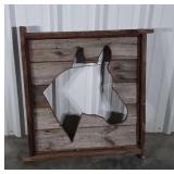Horse Head Wall Hanging, made of Barn Boards,