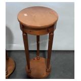 Bombay Plantstands, matched pair pine made, 12 x