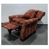 Recliner Chair, paisley style upholstery in nice