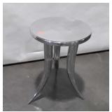 Accent Stand, trifooted chrome 16" top x 23" tall