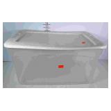 Clearview Sterlite tote with lids